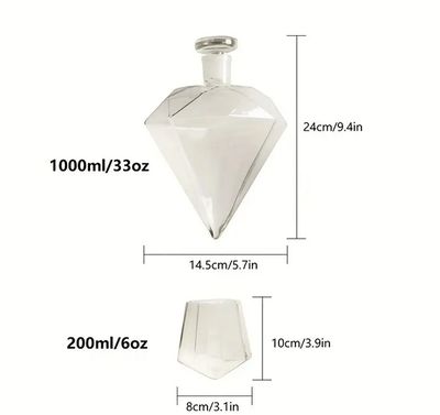 Diamant Whisky-Ausgiesserset