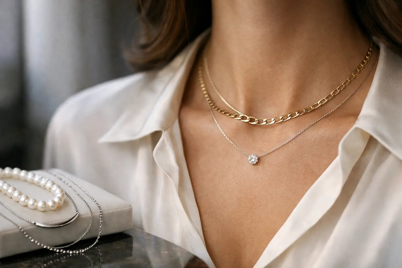Welche Kette wirkt besonders elegant?