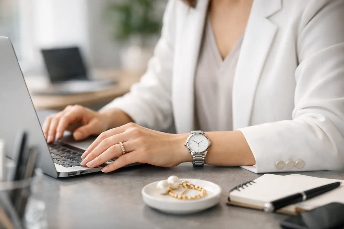 Welcher Schmuck passt zum Büro?