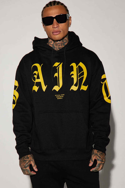 Offizieller Saint Hoodie – Schwarz