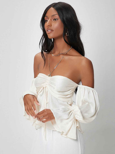 VCAY Tubo Simples Boho Top