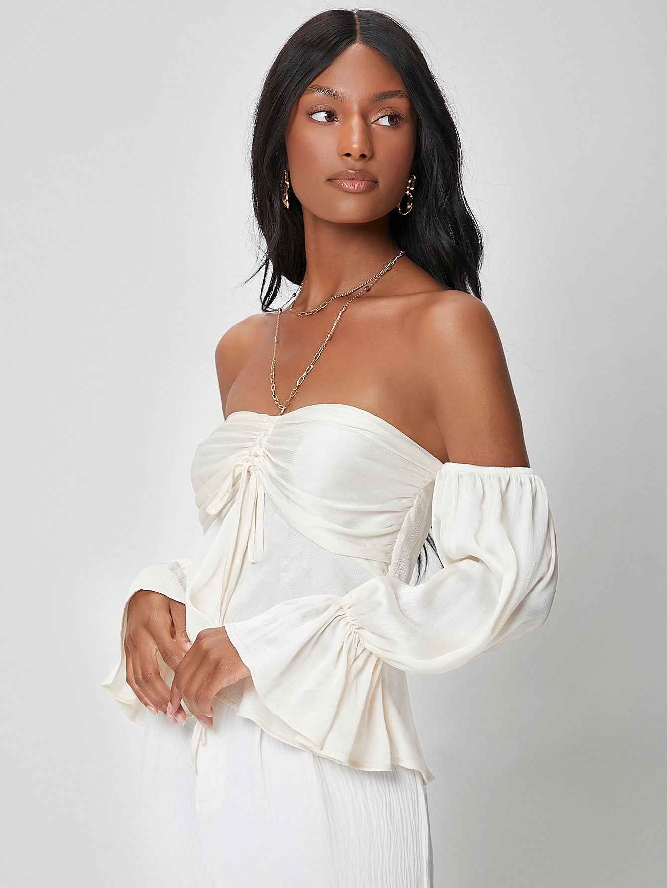 VCAY Tubo Simples Boho Top