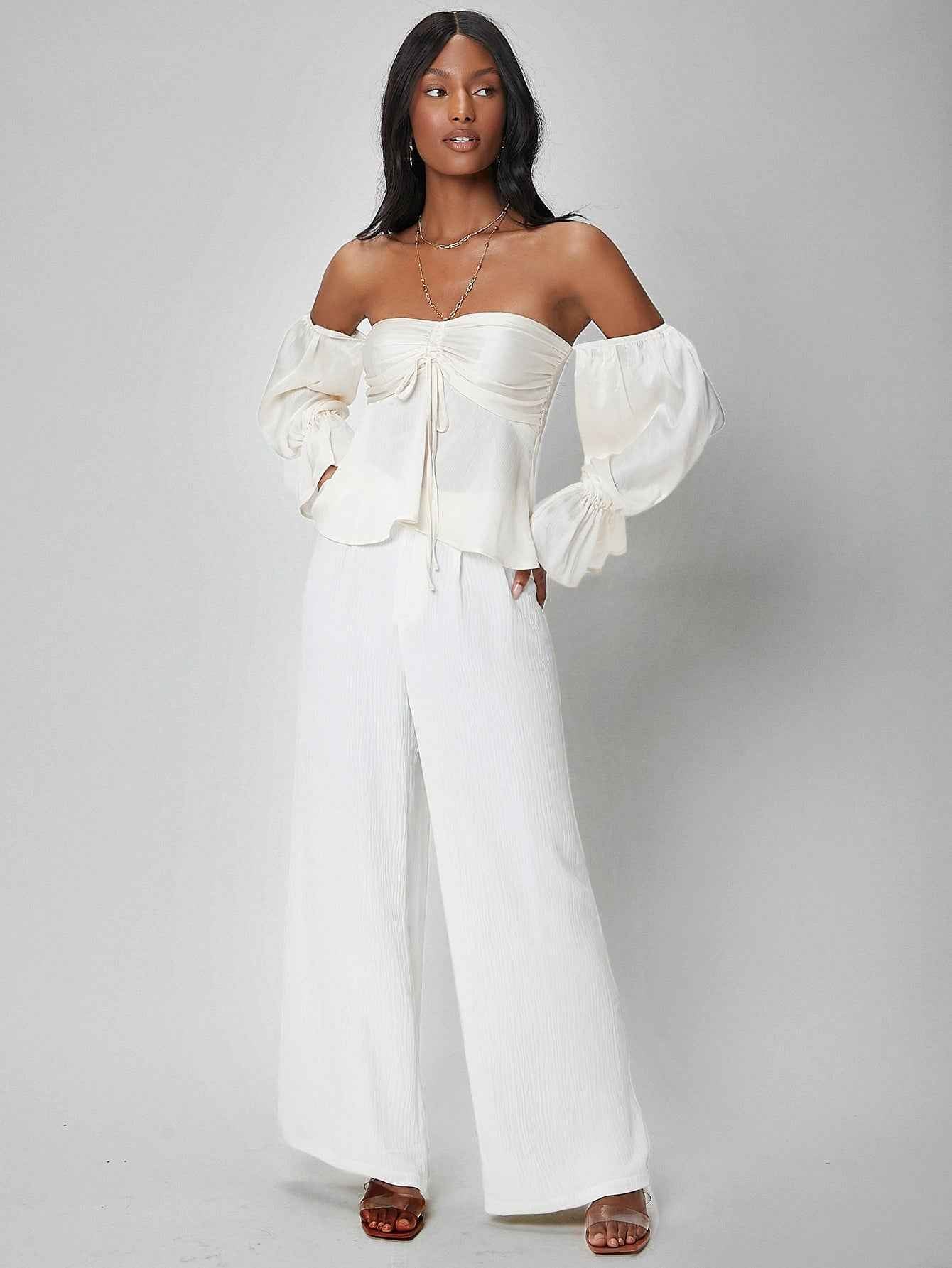 VCAY Tubo Simples Boho Top