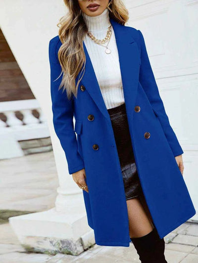 Pariaura Gola Lapela Trespassado Sobretudos