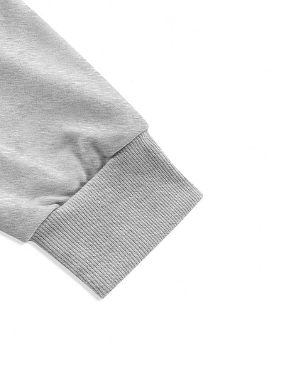 Casual Daily Sweatshirt und Jogginghose Set