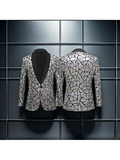 Paillettenblazer für Herren