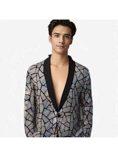 Paillettenblazer für Herren