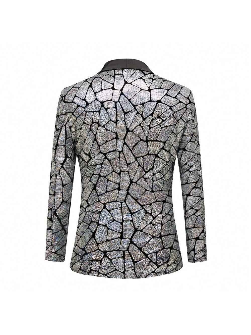 Paillettenblazer für Herren