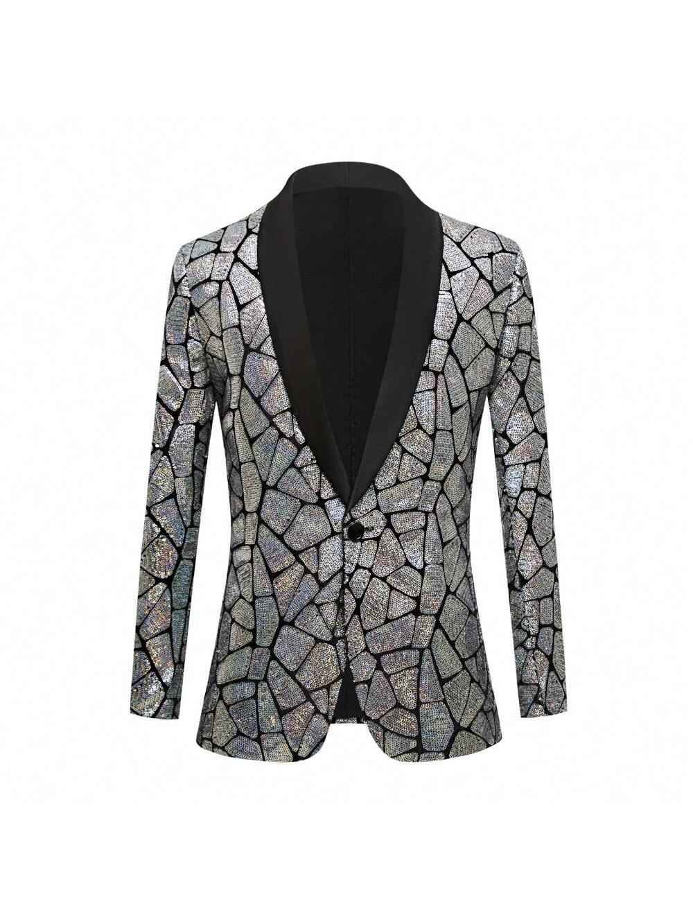 Paillettenblazer für Herren