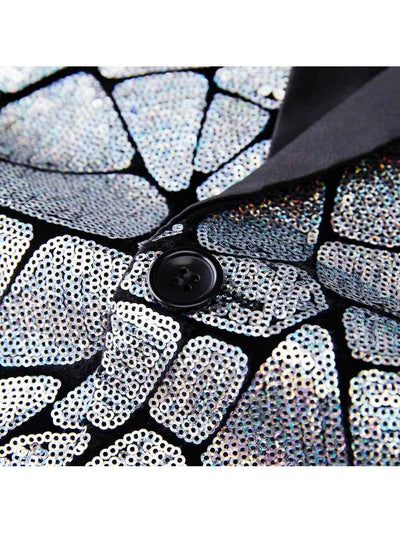 Paillettenblazer für Herren