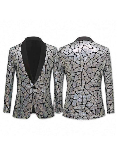 Paillettenblazer für Herren
