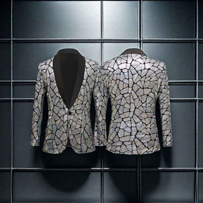 Paillettenblazer für Herren
