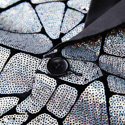 Paillettenblazer für Herren