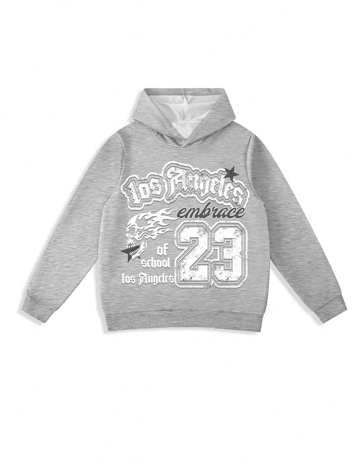 Casual Daily Sweatshirt und Jogginghose Set