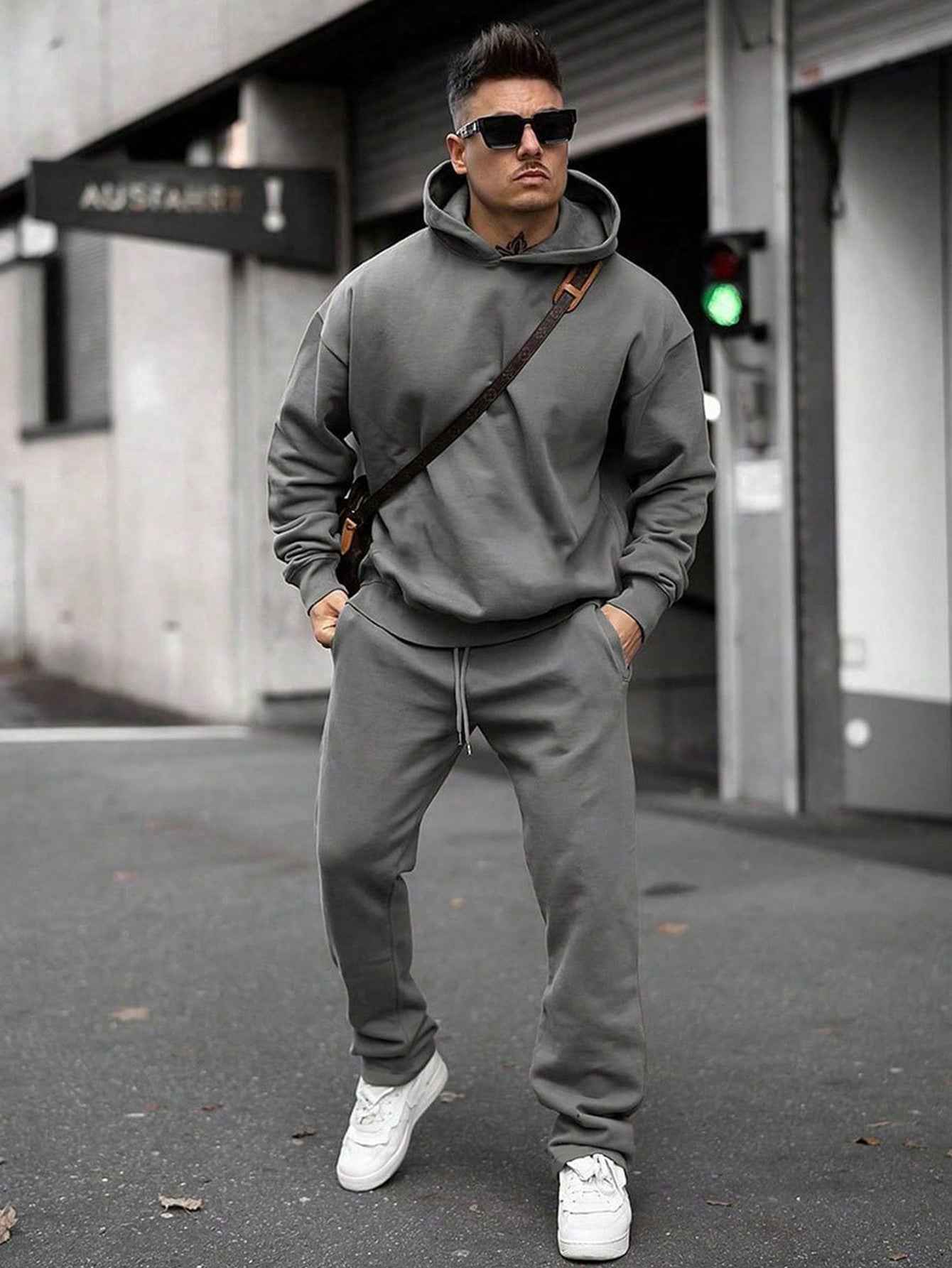 Lässiger American Classic Sweatsuit-Set