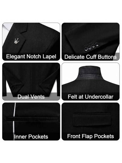 Herrenanzug Slim Fit 3-teilig