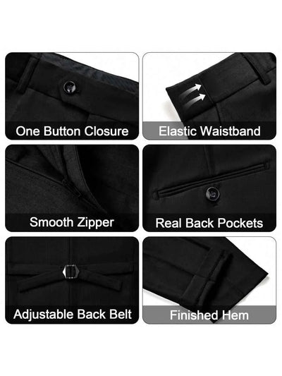 Herrenanzug Slim Fit 3-teilig