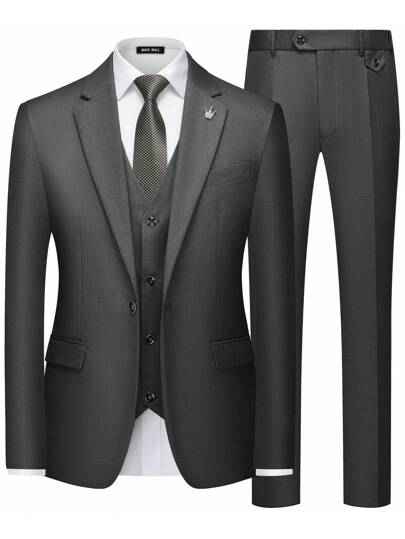Herrenanzug Slim Fit 3-teilig