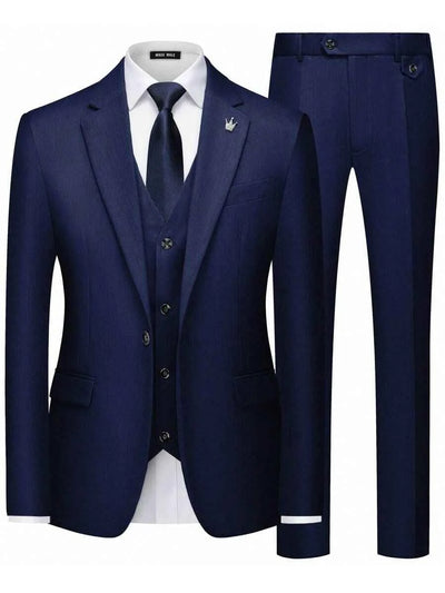 Herrenanzug Slim Fit 3-teilig