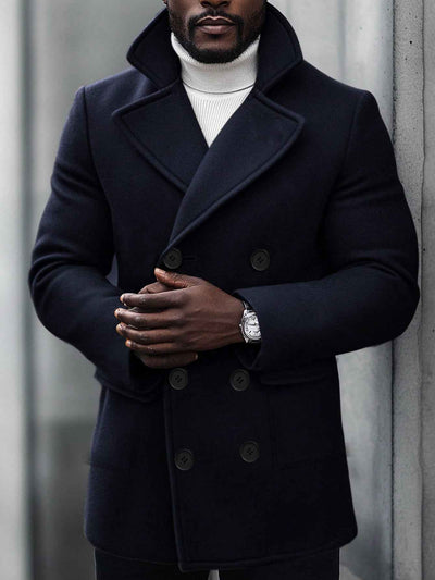 Herren-Langarmjacke mit Knopfleiste