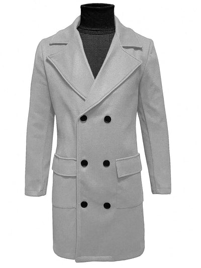 Herren-Langarmjacke mit Knopfleiste