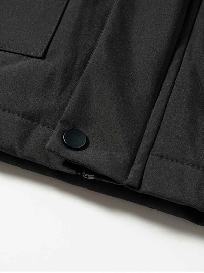 Herren Kapuzenmantel für Herbst und Winter