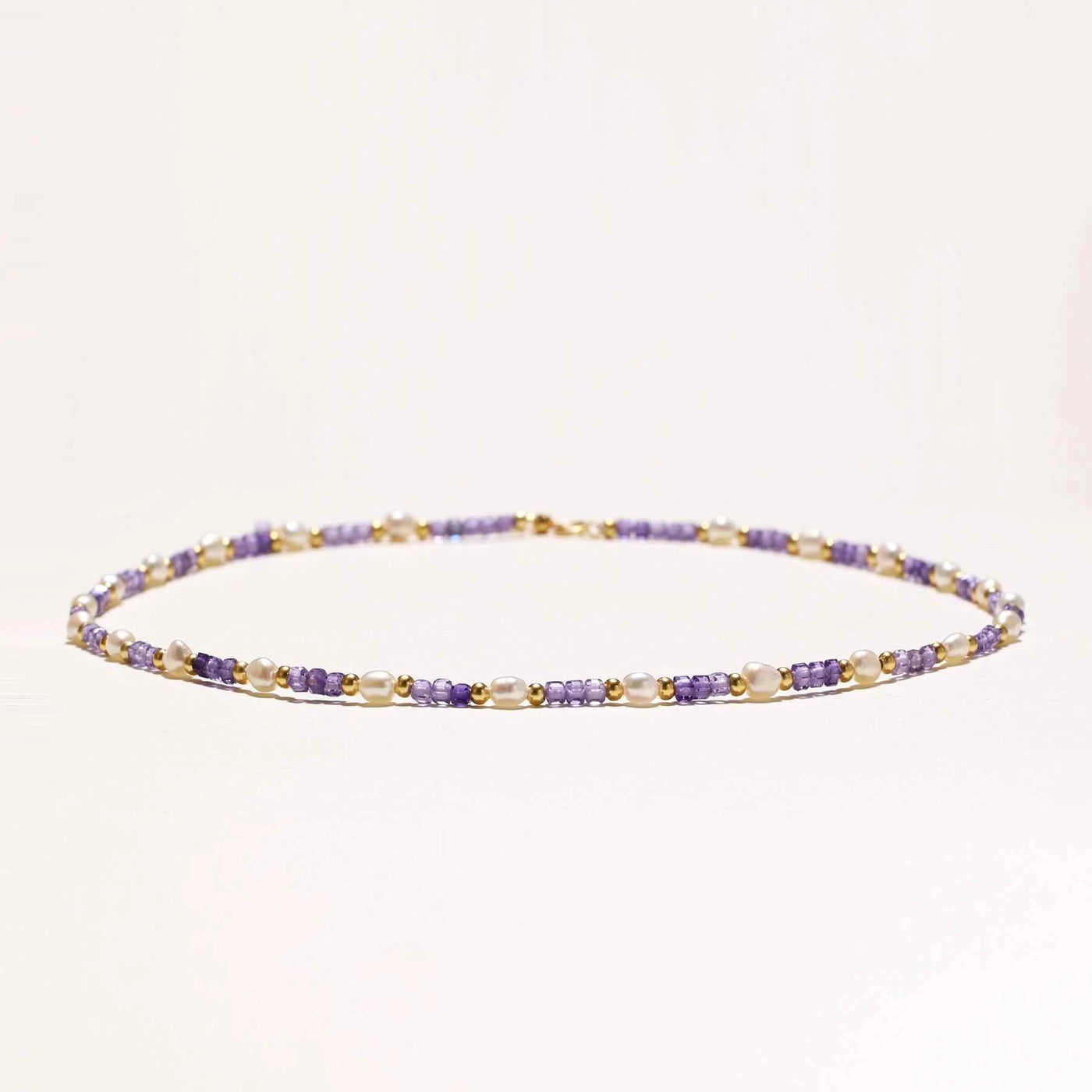 Amethyst Pearl Harmony Necklace