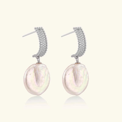 Baroque Pearl Drop Earrings