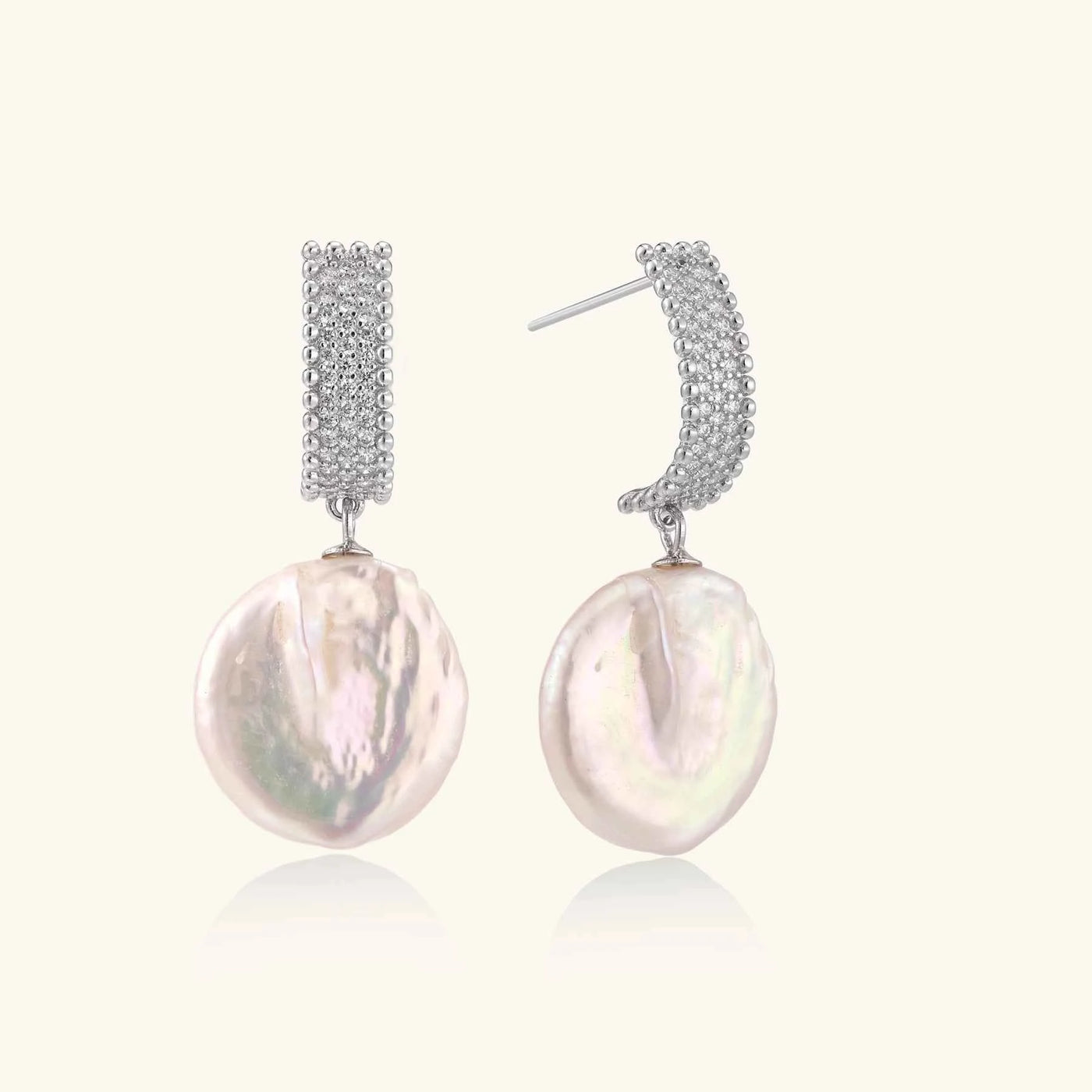 Baroque Pearl Drop Earrings