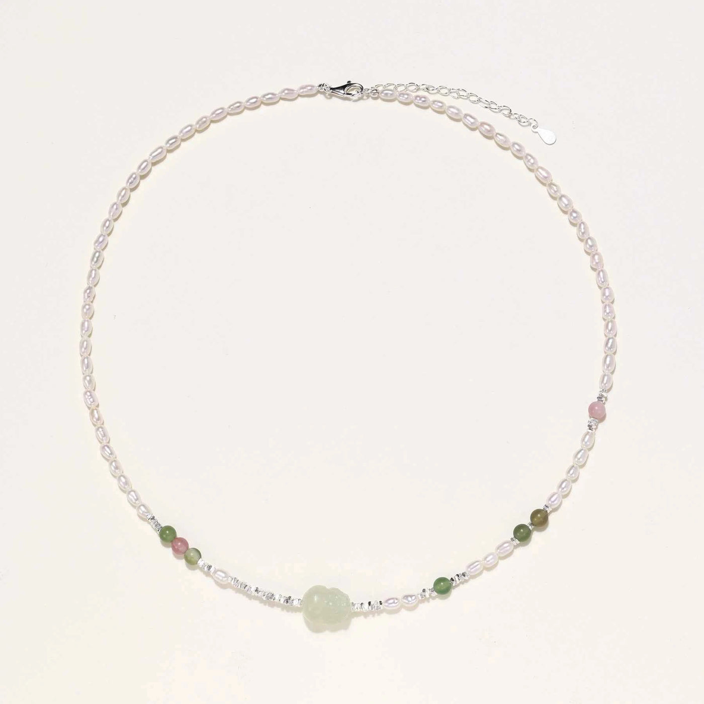 Jade Garden Pearl Necklace