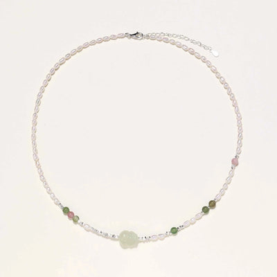 Jade Garden Pearl Necklace