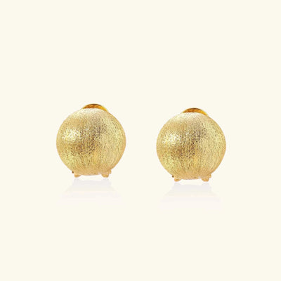Brushed Gold Dome Clips