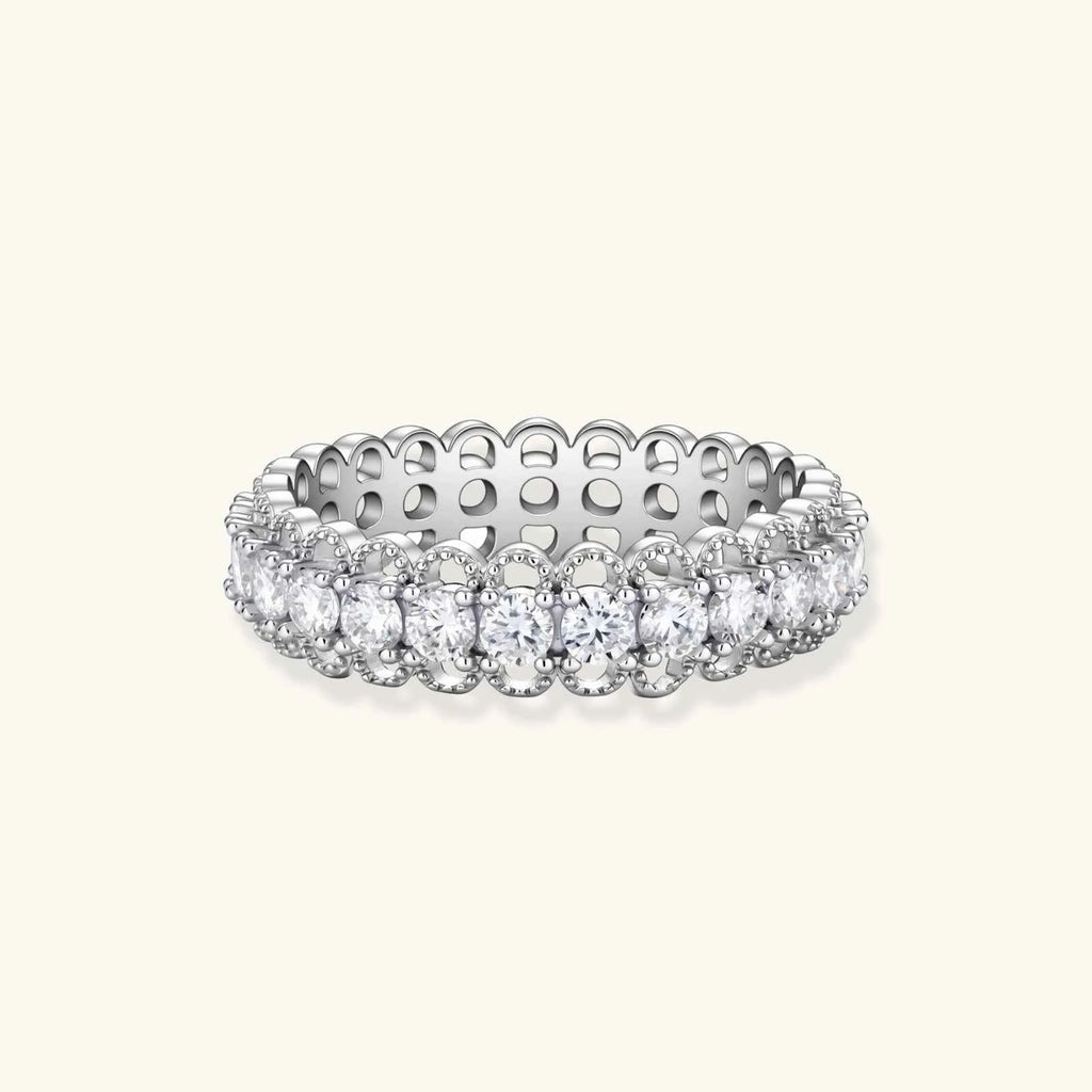 Unendlich funkelnder Ring