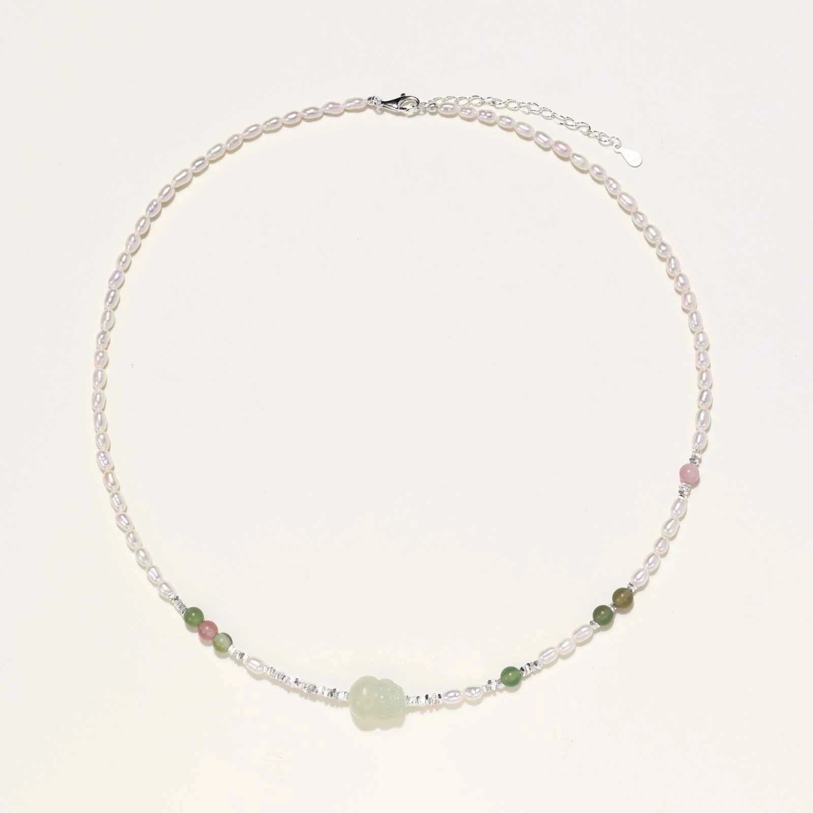Jade Garden Perlenkette