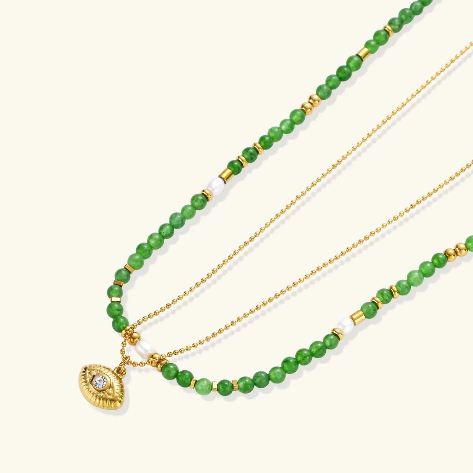 Mystic Eye Layered Necklace