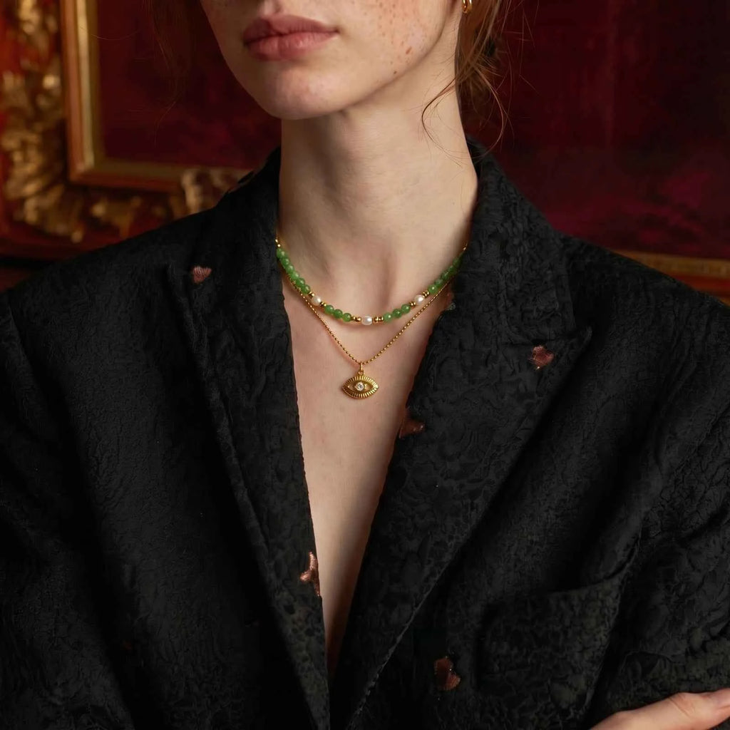 Mystic Eye Layered Necklace