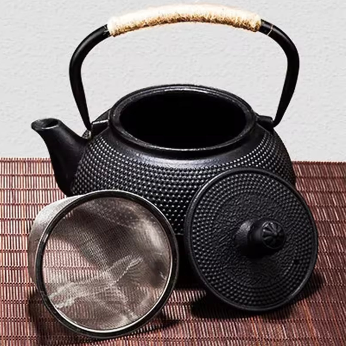 Japanische Gusseisen Teekanne