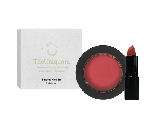 TheUniquora Blushed Kiss Set