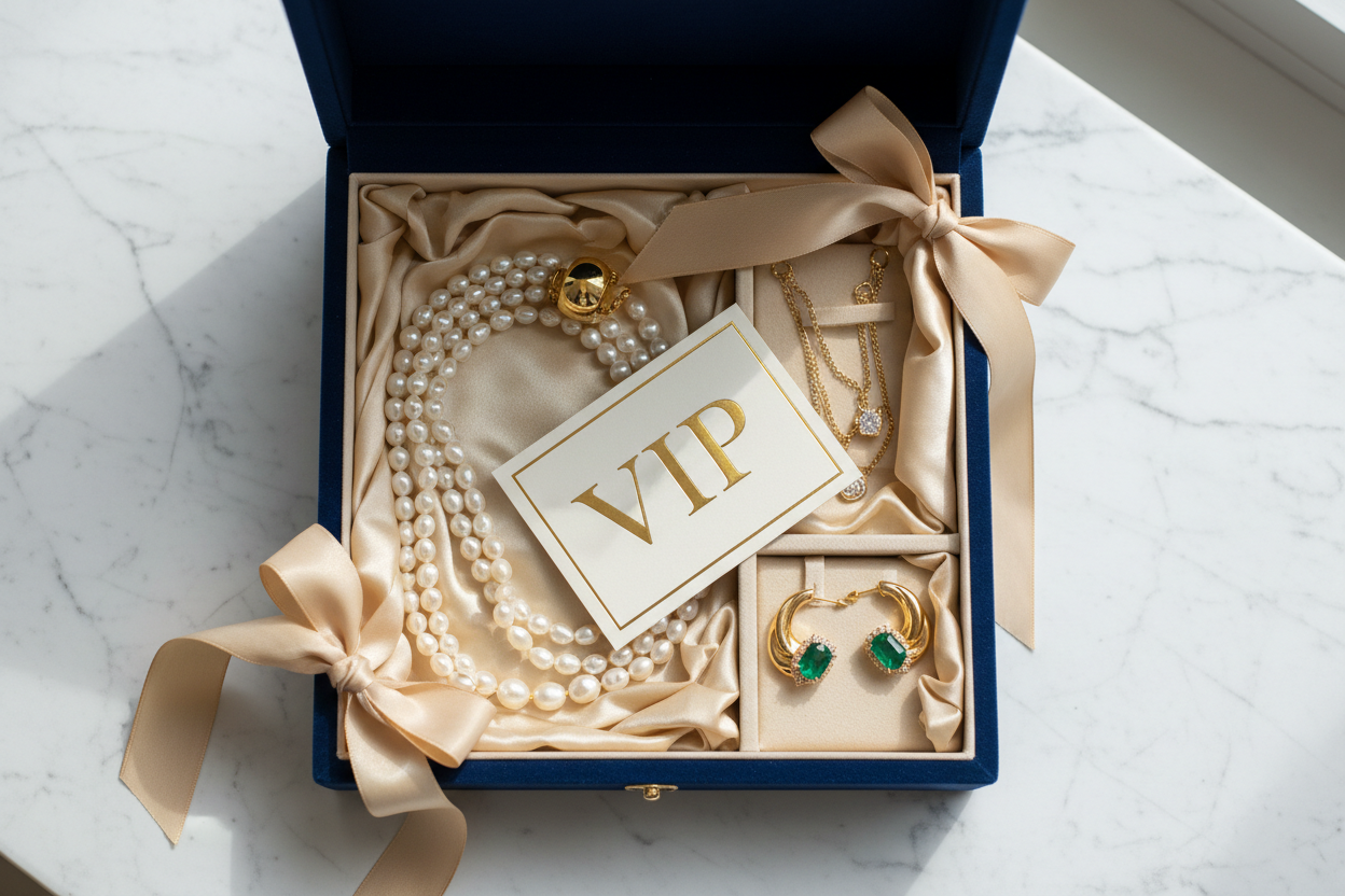 VIP Luxus-Abonnement mit VIP Text